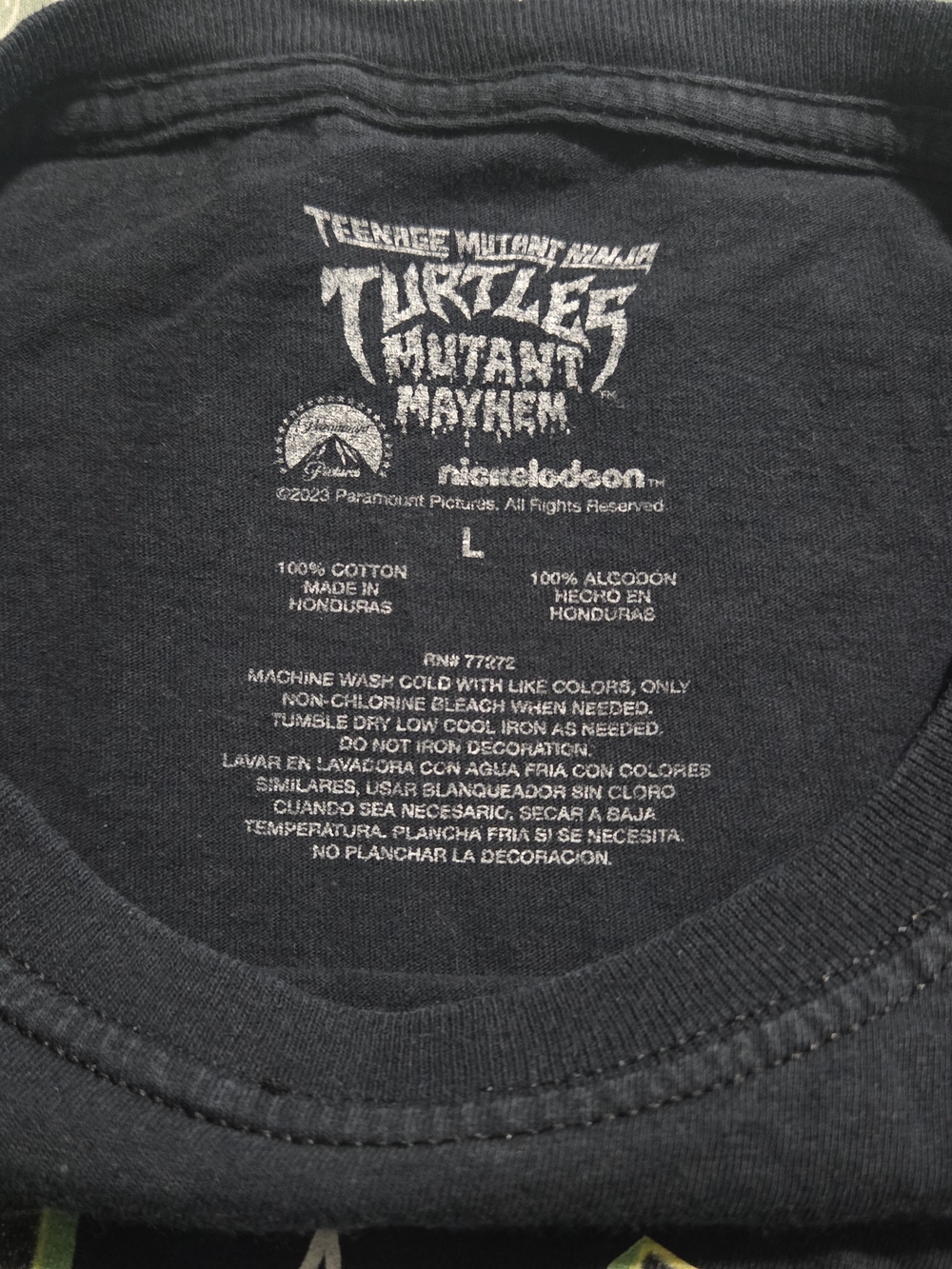 TMNT: Mutant Mayhem Graphic T-Shirt - Retro 90s Style Design -size LG - Picture 6 of 7